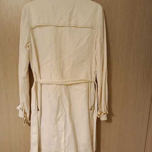 Trench coat and dress set like new, beige, one size by Zig Zag