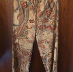 Boho pants size M, multicolor