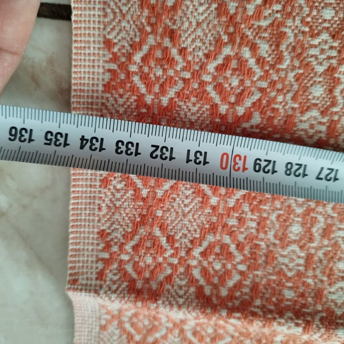 Woven summer throw rug 190x135 new