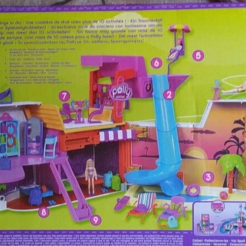 Polly Pocket So Hip Cruise Ship σαν καινούργιο με κουτί και αξεσουάρ