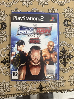 Smack Down 2008 PS2 game, like new