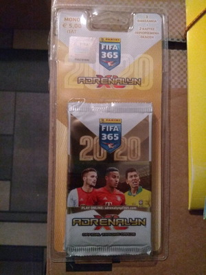 FIFA 365 Adrenalyn XL 2020 Blister-Pack καινούργιο με κάρτες Ολυμπιακού
