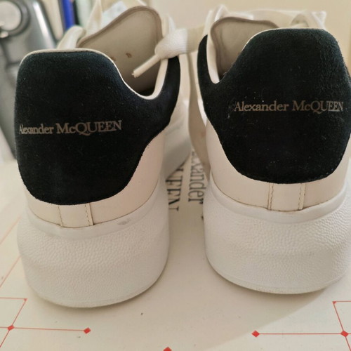 Alexander McQueen oversized sneakers like new, white, size 35