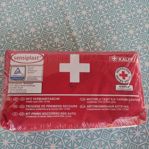 Car first aid kit, new