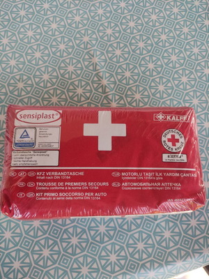 Car first aid kit, new