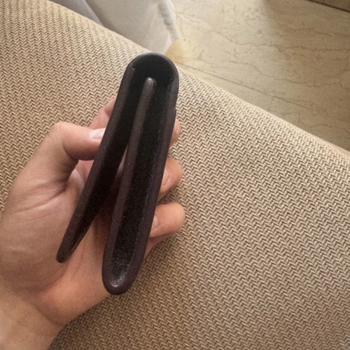Coach leather wallet, black