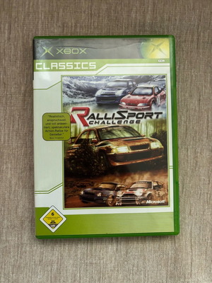 Rallisport Challenge Xbox Original used, German complete