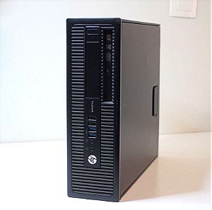 Επαγγελματικός σταθερός υπολογιστής HP Prodesk 600 G1 SFF / Core i5 4570  4ης γενιάς / 8gb ram / SSD
