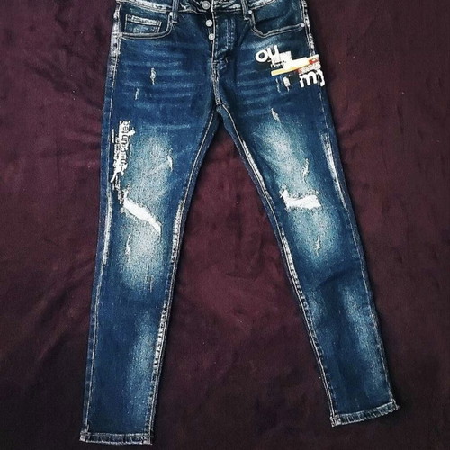 Men's slim blue jeans size 32/34