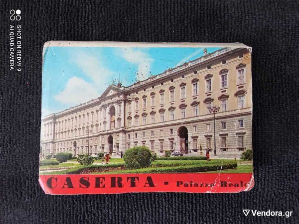  20 palies kart postal CASERTA - PALAZZO  REALE  dekaetias 1960-70 se poli  kali katastasi !!!