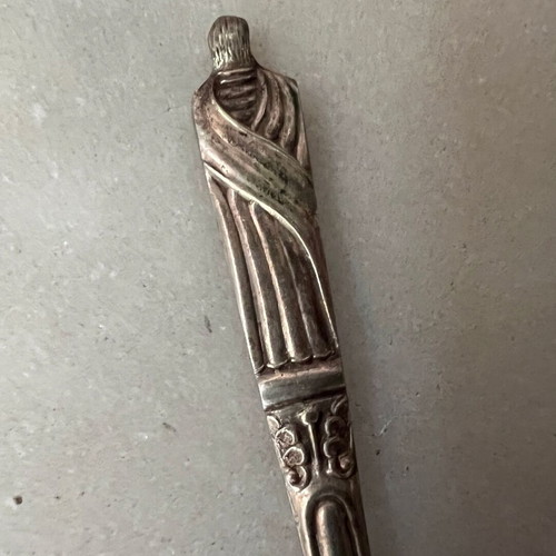 EPNS Apostle spoons used, set of 4 pieces