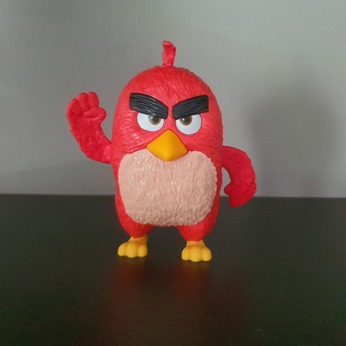 Red Figure Angry Birds 2017 used with functional mechanism