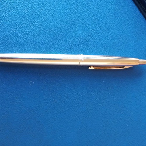 Gold-colored pen new from old shop stock