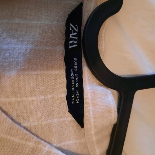 Zara Spring Shirt like new, linen and cotton, XS
