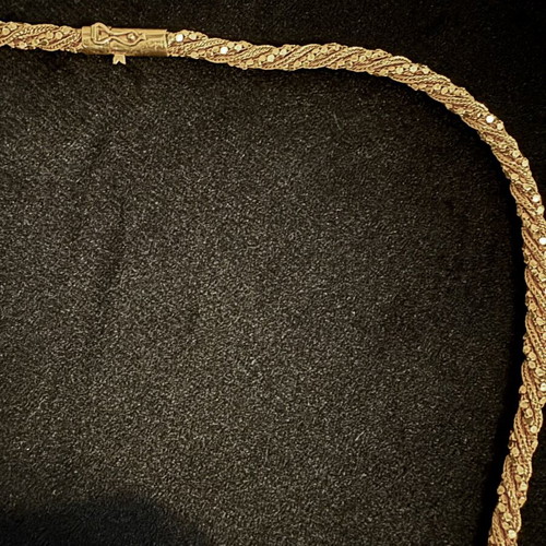 18K Gold Necklace K18, 46 Grams, Excellent Condition