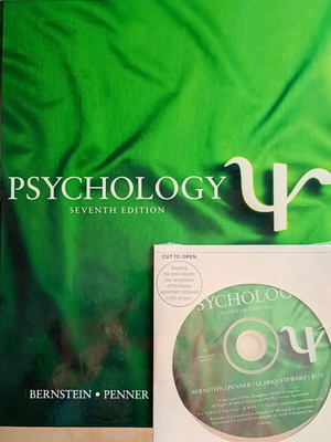 Psychology 7th Edition with CD like new