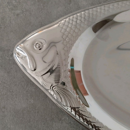 WMF stainless steel fish serving platter like new