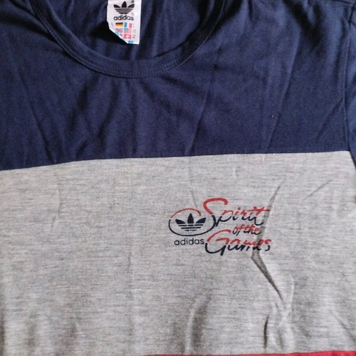 Adidas Vintage T-shirt Spirit of the Games 1984 Olympics new, size S