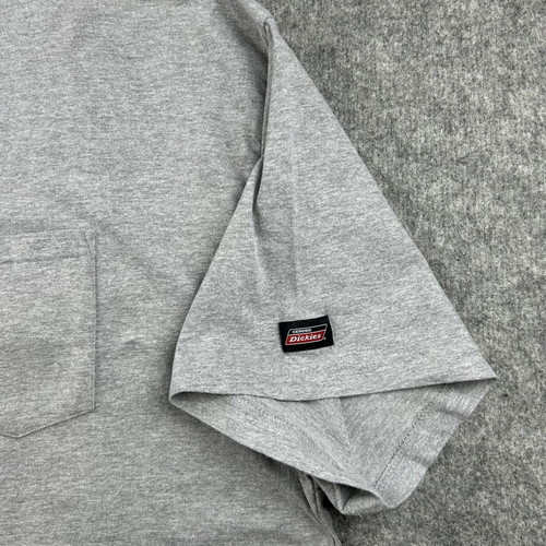 Dickies men's 4XL grey T-shirt with pocket Essentials