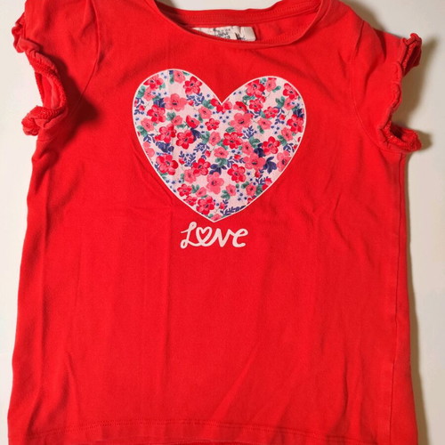 Short-sleeve shirts used, pack of 6, for ages 3-4