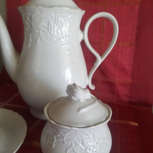 Mitterteich Bavaria Princess porcelain coffee and dessert set 21 pcs new