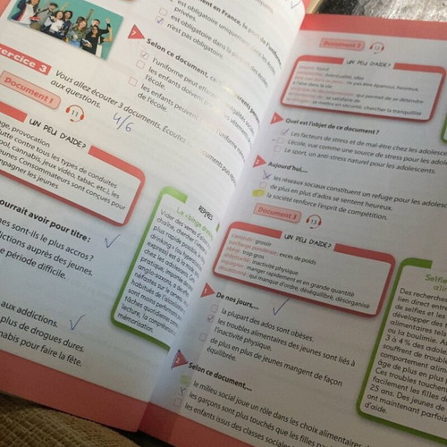 Delf Ado B2 French book used