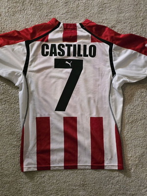 Olympiacos 2005-06 Castillo 7 Medium jersey like new, authentic Puma