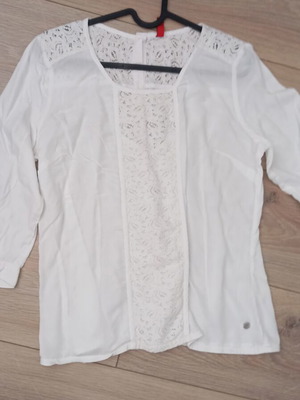 S.Oliver blouse size S, like new, white