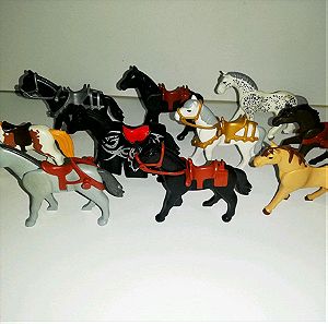 Playmobil 10 άλογα πακετο