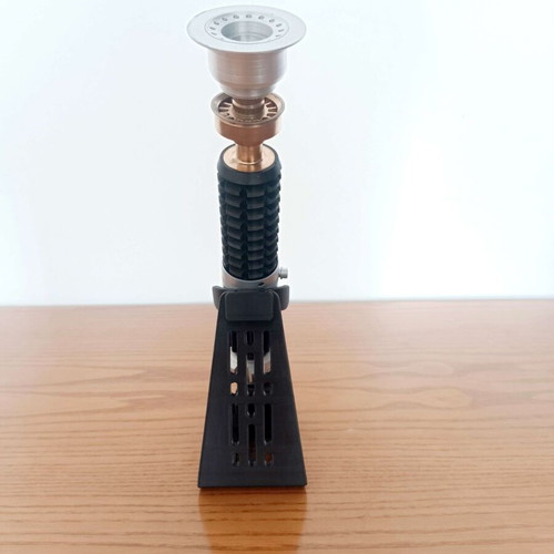 Star Wars Obi Wan Kenobi lightsaber 3D printed, new, 25cm with stand