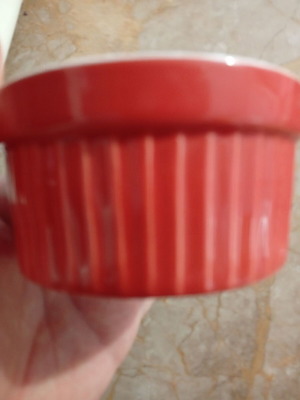 Small ceramic bowl used