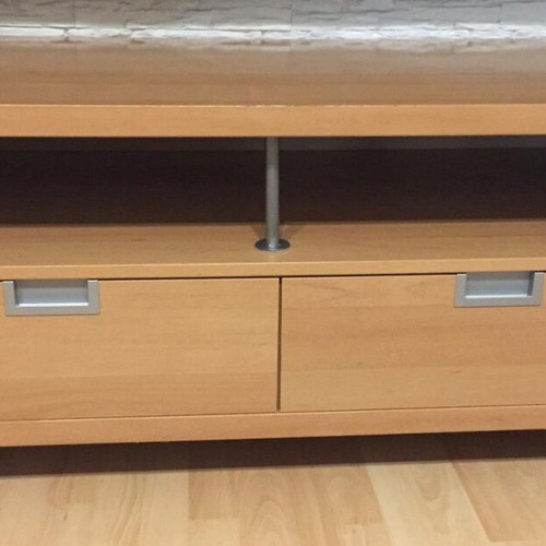 IKEA BESTÅ JÄGRA TV stand, beech, assembled