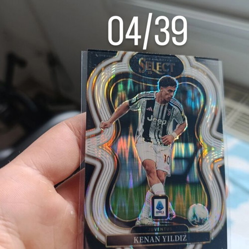 2025-26 Panini Select Serie A Kenan Yildiz Juventus Mezzanine Prizm #125