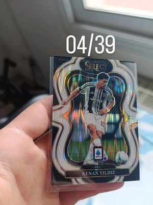 2025-26 Panini Select Serie A Kenan Yildiz Juventus Mezzanine Prizm #125