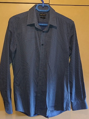 Antony Morato men's shirt used, size M, dark blue with pattern