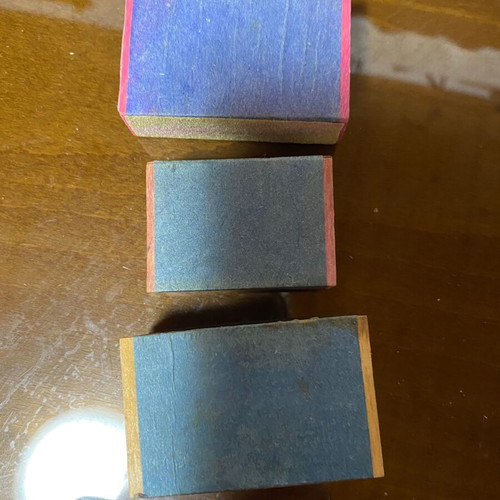 Vintage collectible matchboxes set of 3 used