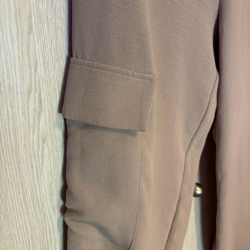 Zara pants like new, thin beige fabric size M