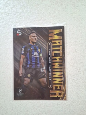 Κάρτα Lautaro Martinez Matchwinner Topps Superstars 2024