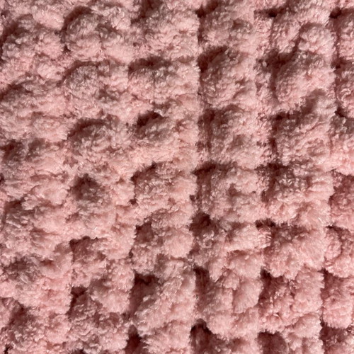 Pink handmade knitted shawl 1.20 × 1.20 like new