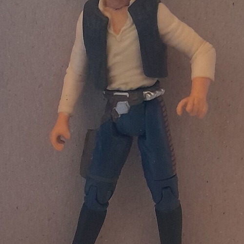 Han Solo Star Wars figure Hasbro 2011 used