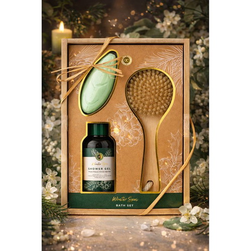 Winter Spa Bath Set new, natural body care gift
