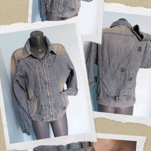 Τζιν μπουφάν Diesel μεταχειρισμένο, vintage, μέγεθος XL/2XL