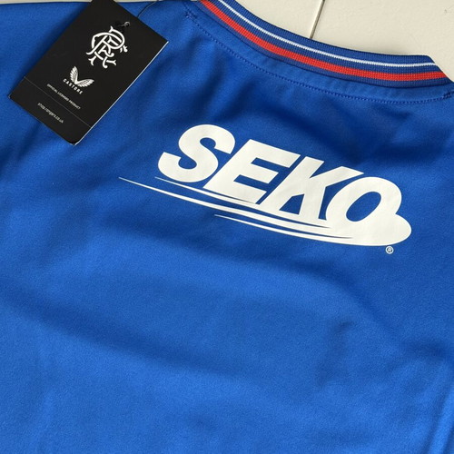Rangers FC 2023/24 Home Jersey, Castore replica
