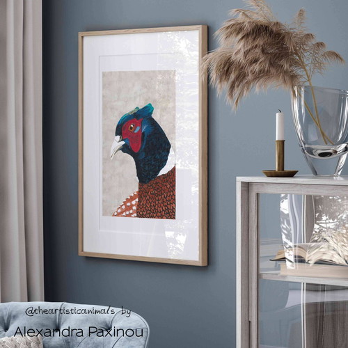 Pheasant Limited Edition Print New, Numbered A3