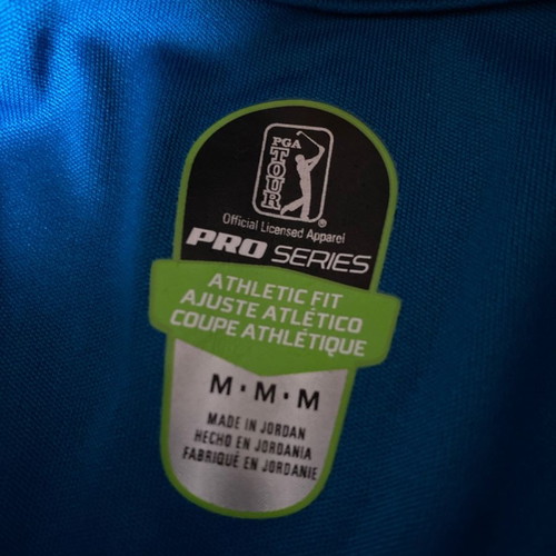 Golf PGA Tour MotionFlex PRO SERIES official sports shirt size M new