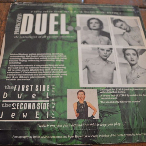 Propaganda Duel / Jewel 7'' Single 45 RPM used, synth pop