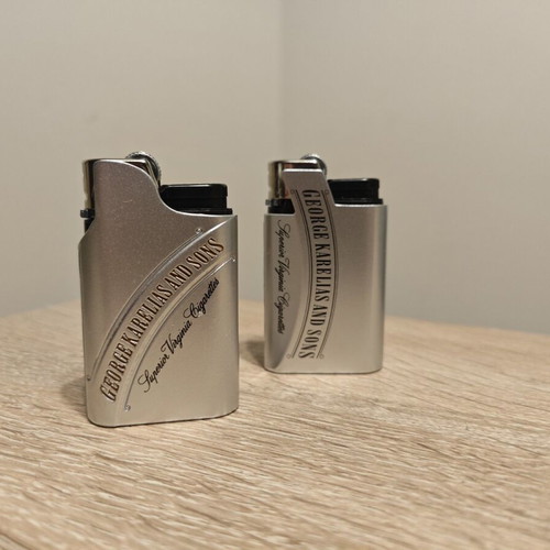 George Karelias and Sons lighters set of 2 new