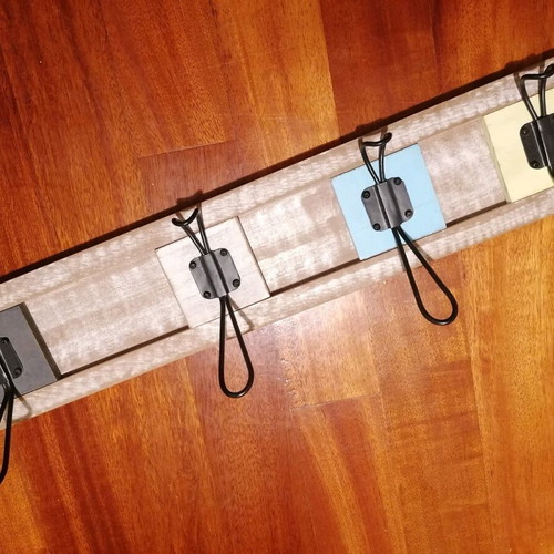 Coat Rack 8 Positions like new, multicolor