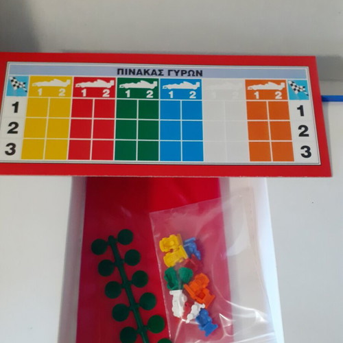Formula 1 board game (MIKA)