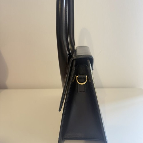 Jacquemus black structured handbag